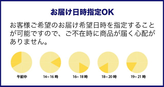 お届け日時指定OK