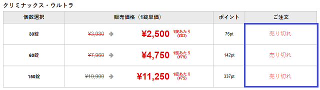 ライフパートナーは売り切れ中