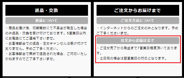 注文完了から発送まで